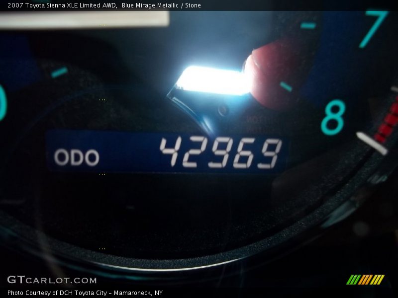 Blue Mirage Metallic / Stone 2007 Toyota Sienna XLE Limited AWD