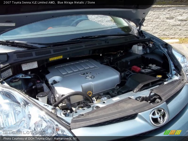 Blue Mirage Metallic / Stone 2007 Toyota Sienna XLE Limited AWD