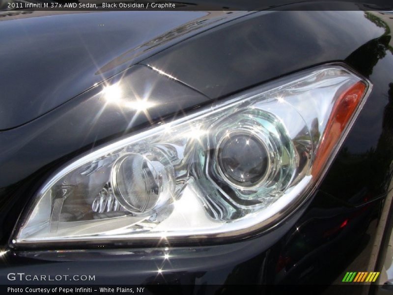 Black Obsidian / Graphite 2011 Infiniti M 37x AWD Sedan