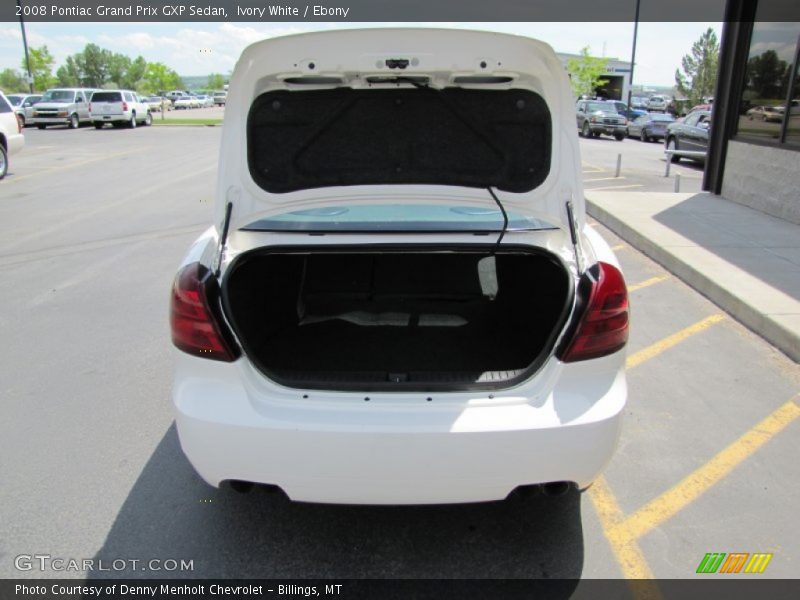 Ivory White / Ebony 2008 Pontiac Grand Prix GXP Sedan