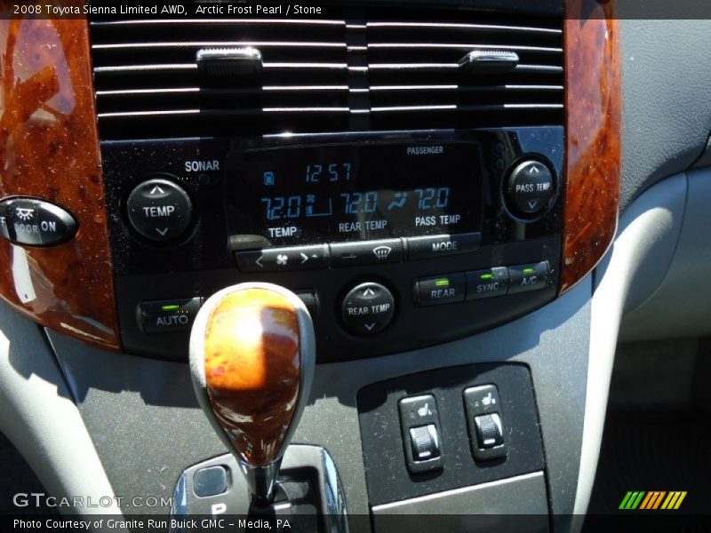 Arctic Frost Pearl / Stone 2008 Toyota Sienna Limited AWD