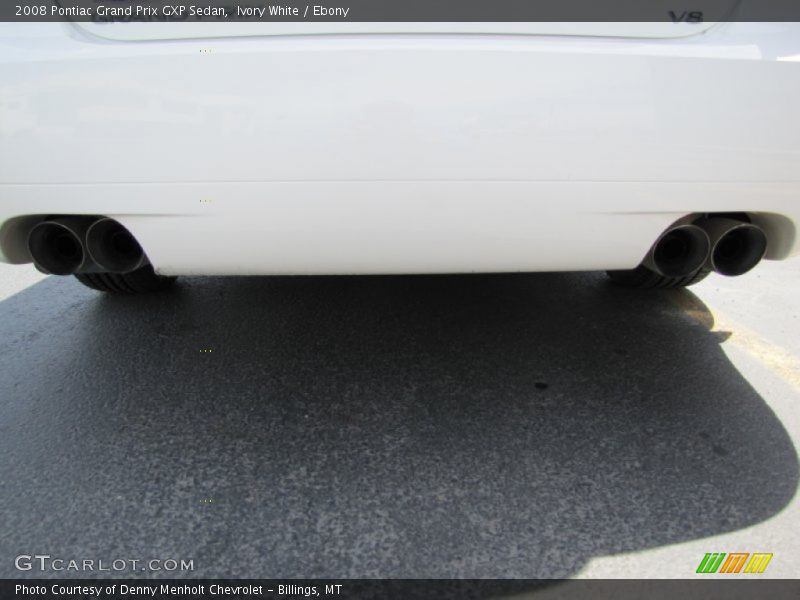 Ivory White / Ebony 2008 Pontiac Grand Prix GXP Sedan