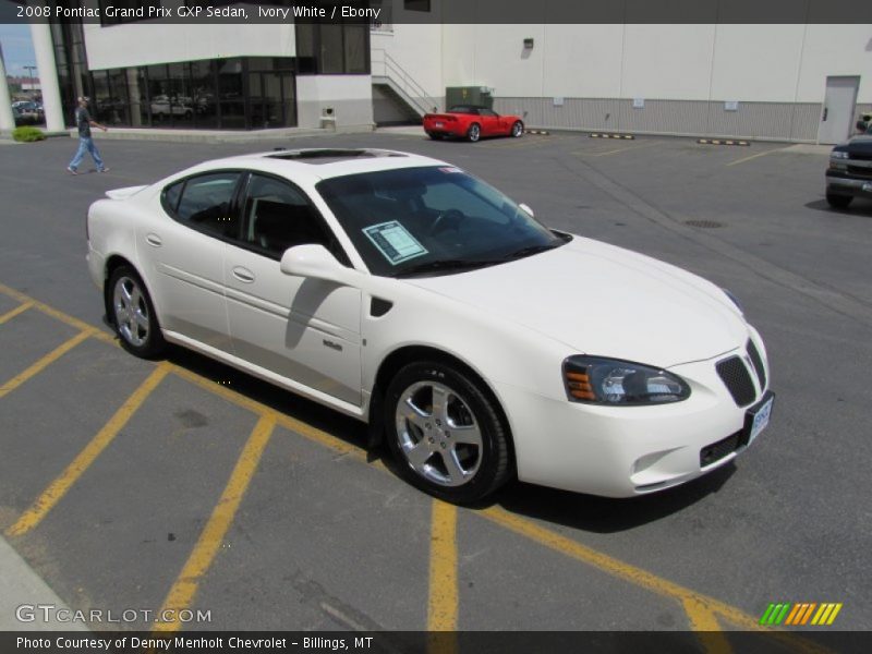 Ivory White / Ebony 2008 Pontiac Grand Prix GXP Sedan