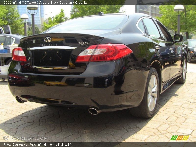 Black Obsidian / Graphite 2011 Infiniti M 37x AWD Sedan