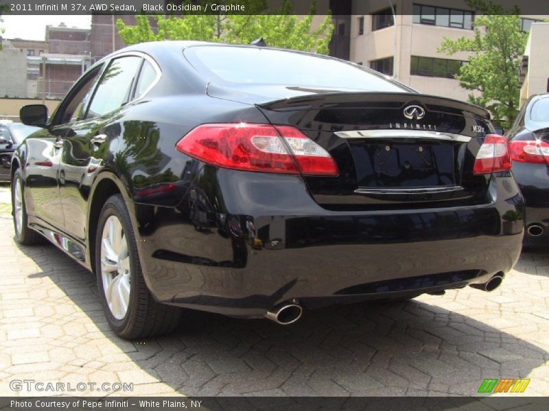 Black Obsidian / Graphite 2011 Infiniti M 37x AWD Sedan