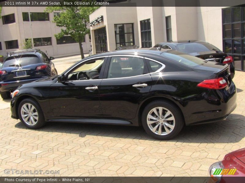 Black Obsidian / Graphite 2011 Infiniti M 37x AWD Sedan