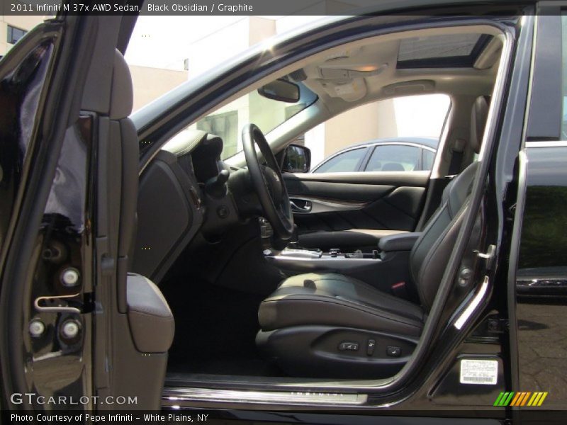Black Obsidian / Graphite 2011 Infiniti M 37x AWD Sedan