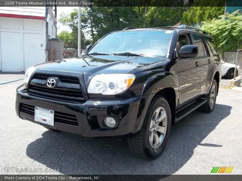 Black / Taupe 2008 Toyota 4Runner Limited 4x4