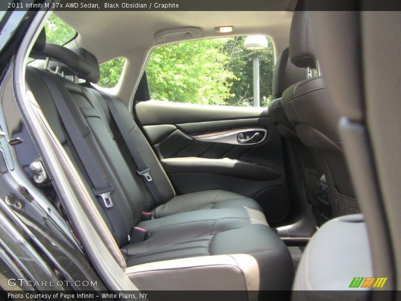 Black Obsidian / Graphite 2011 Infiniti M 37x AWD Sedan