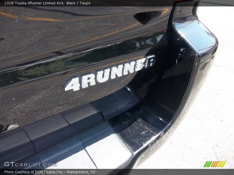 Black / Taupe 2008 Toyota 4Runner Limited 4x4