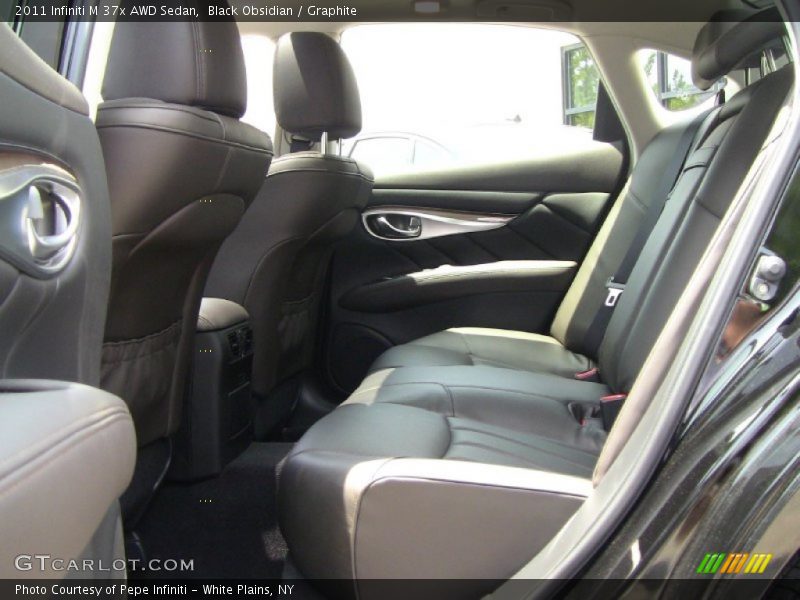 Black Obsidian / Graphite 2011 Infiniti M 37x AWD Sedan