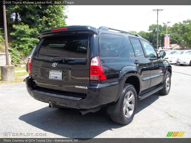 Black / Taupe 2008 Toyota 4Runner Limited 4x4