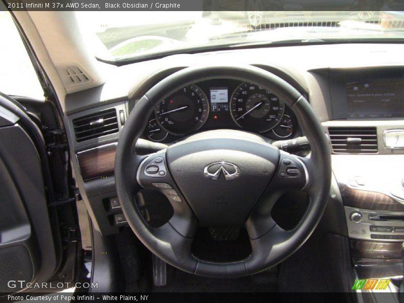 Black Obsidian / Graphite 2011 Infiniti M 37x AWD Sedan