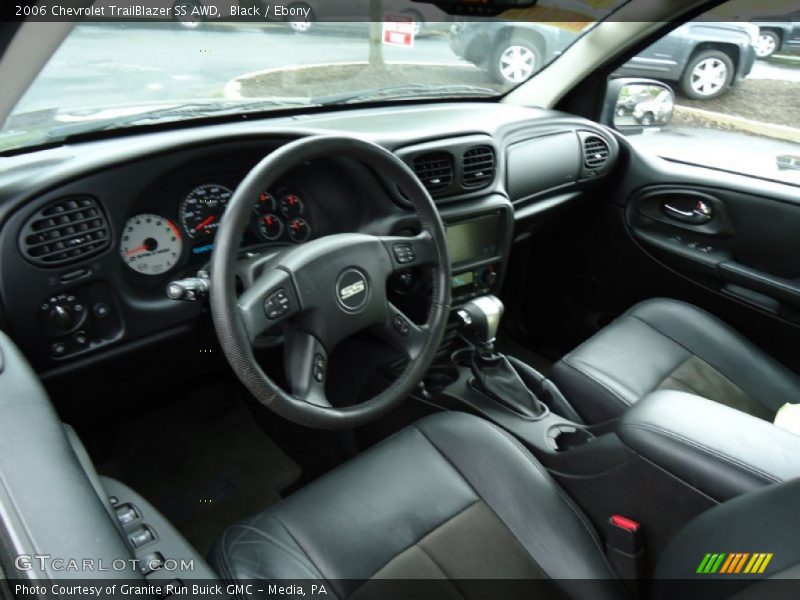 Dashboard of 2006 TrailBlazer SS AWD