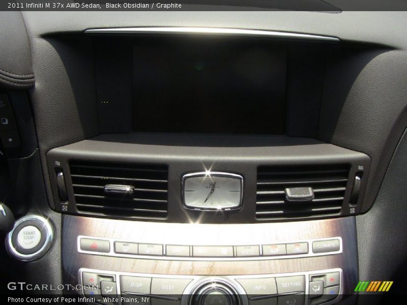 Black Obsidian / Graphite 2011 Infiniti M 37x AWD Sedan