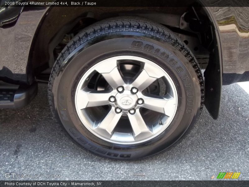 Black / Taupe 2008 Toyota 4Runner Limited 4x4