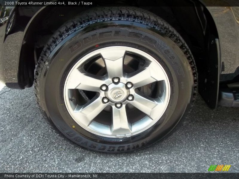 Black / Taupe 2008 Toyota 4Runner Limited 4x4