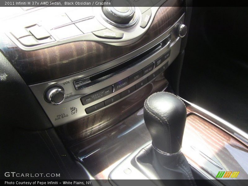 Black Obsidian / Graphite 2011 Infiniti M 37x AWD Sedan