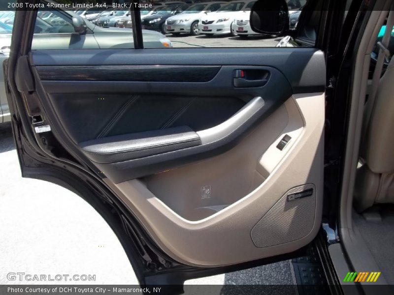 Black / Taupe 2008 Toyota 4Runner Limited 4x4