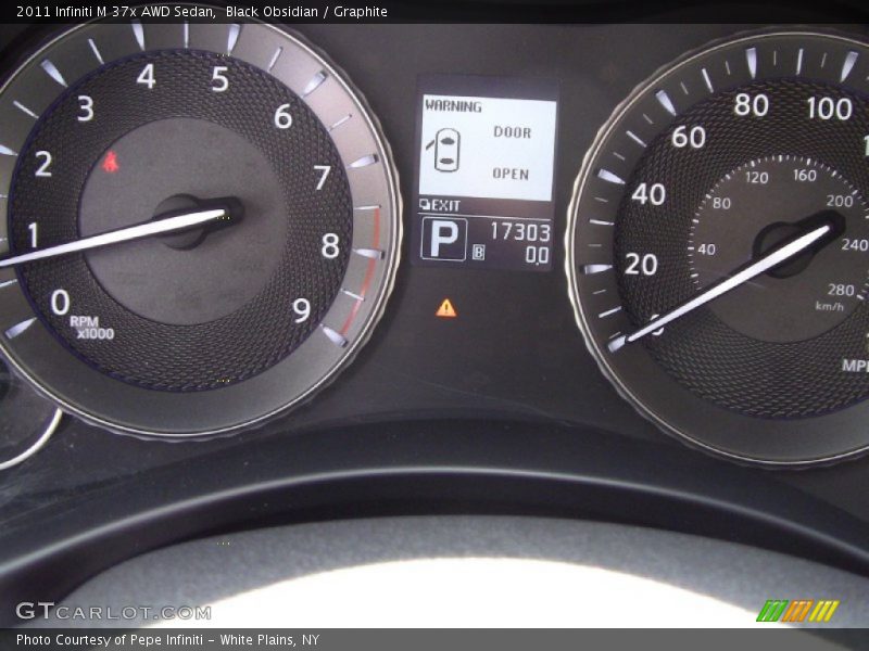 Black Obsidian / Graphite 2011 Infiniti M 37x AWD Sedan