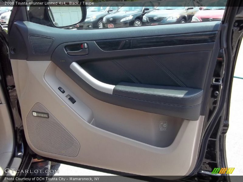 Black / Taupe 2008 Toyota 4Runner Limited 4x4