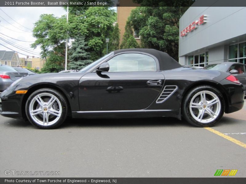Basalt Black Metallic / Sand Beige 2011 Porsche Boxster