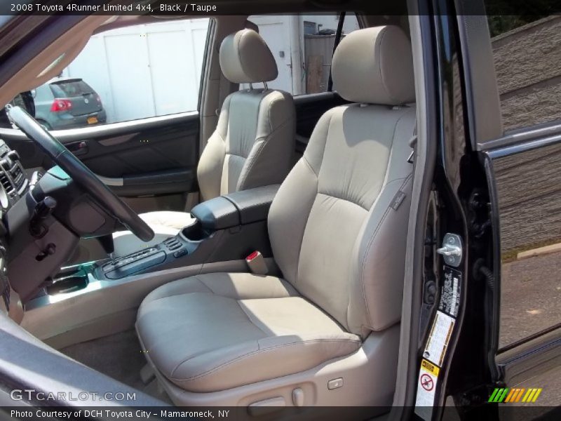 Black / Taupe 2008 Toyota 4Runner Limited 4x4