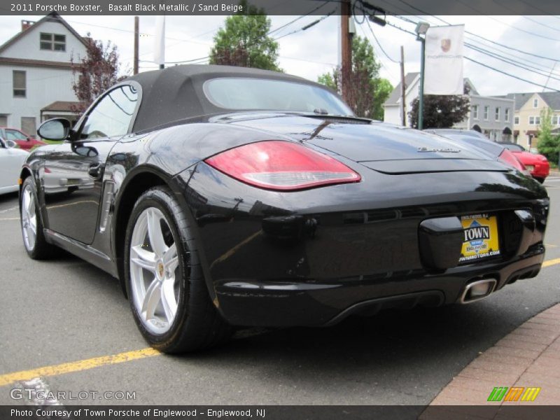 Basalt Black Metallic / Sand Beige 2011 Porsche Boxster
