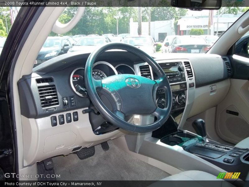 Black / Taupe 2008 Toyota 4Runner Limited 4x4