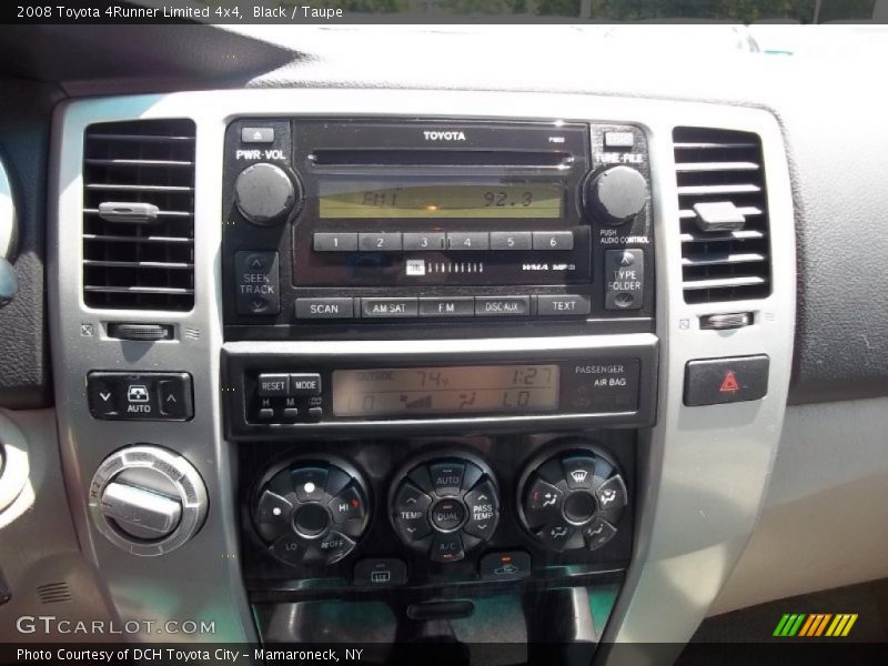 Black / Taupe 2008 Toyota 4Runner Limited 4x4
