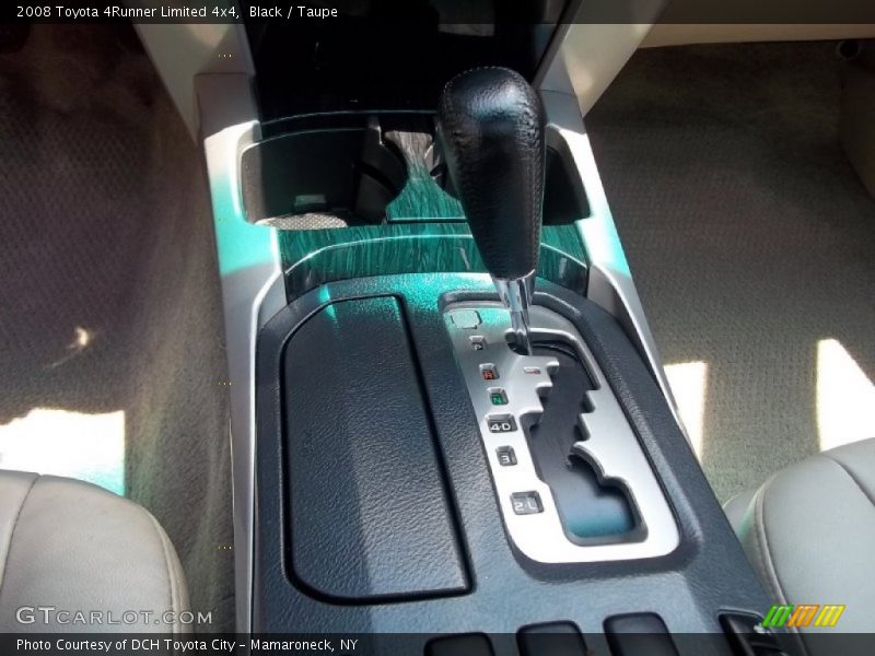 Black / Taupe 2008 Toyota 4Runner Limited 4x4