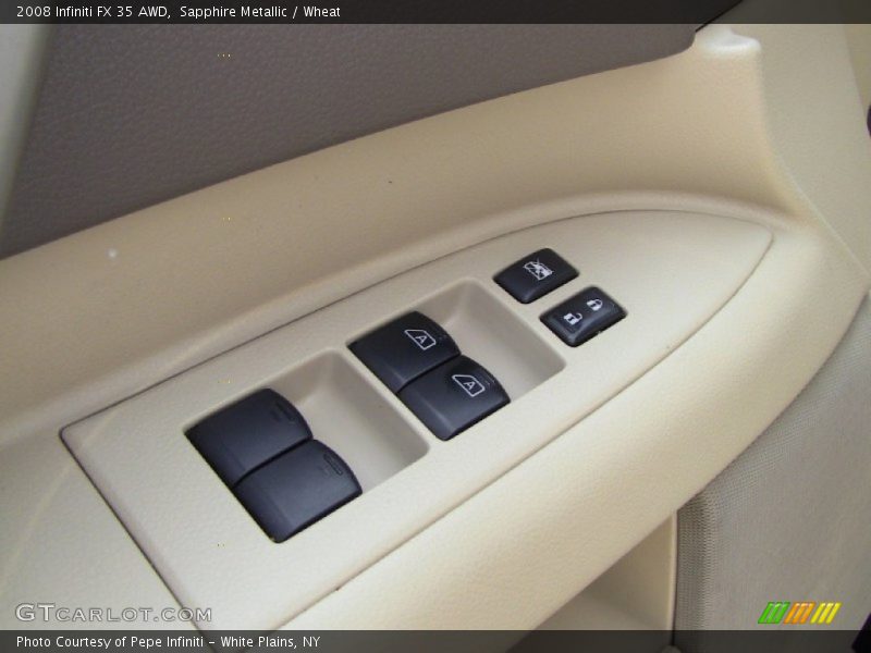 Sapphire Metallic / Wheat 2008 Infiniti FX 35 AWD