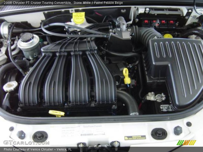 Stone White / Pastel Pebble Beige 2008 Chrysler PT Cruiser Touring Convertible