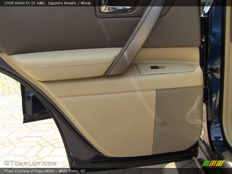 Sapphire Metallic / Wheat 2008 Infiniti FX 35 AWD