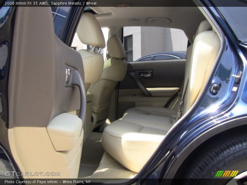 Sapphire Metallic / Wheat 2008 Infiniti FX 35 AWD