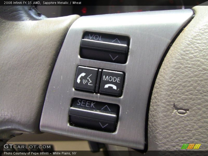 Sapphire Metallic / Wheat 2008 Infiniti FX 35 AWD
