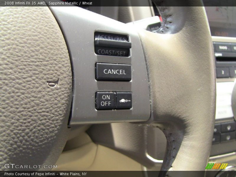 Sapphire Metallic / Wheat 2008 Infiniti FX 35 AWD