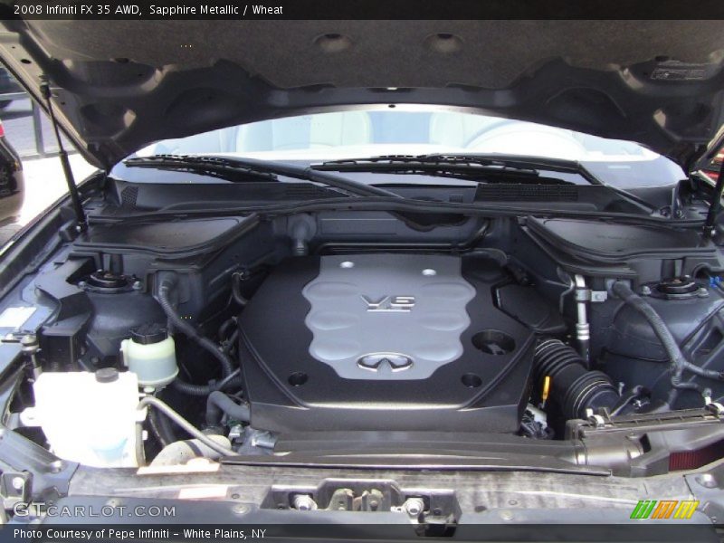 Sapphire Metallic / Wheat 2008 Infiniti FX 35 AWD