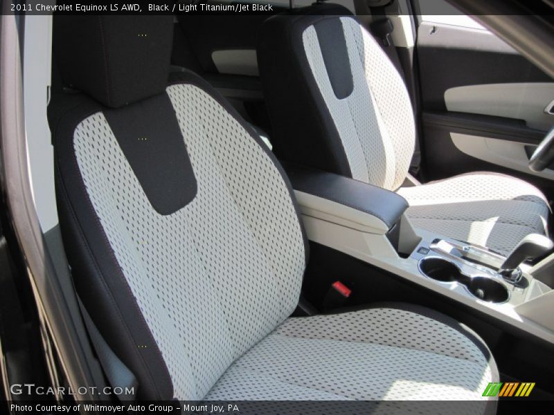 Black / Light Titanium/Jet Black 2011 Chevrolet Equinox LS AWD
