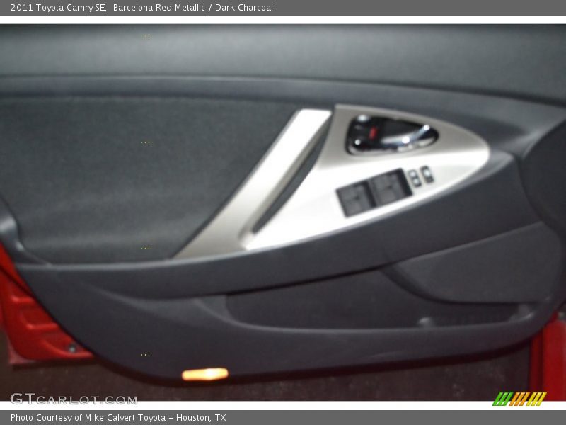 Barcelona Red Metallic / Dark Charcoal 2011 Toyota Camry SE
