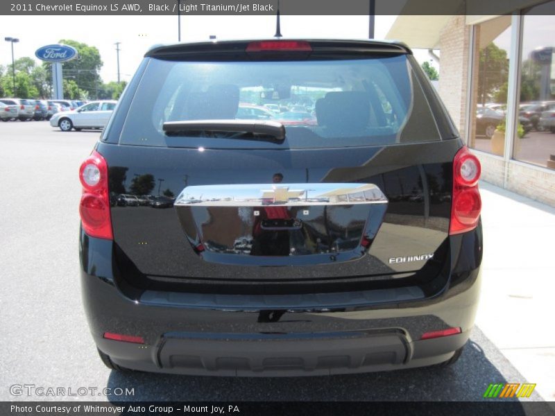 Black / Light Titanium/Jet Black 2011 Chevrolet Equinox LS AWD