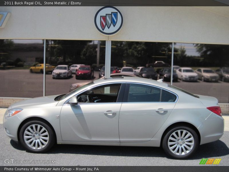 Stone Metallic / Ebony 2011 Buick Regal CXL