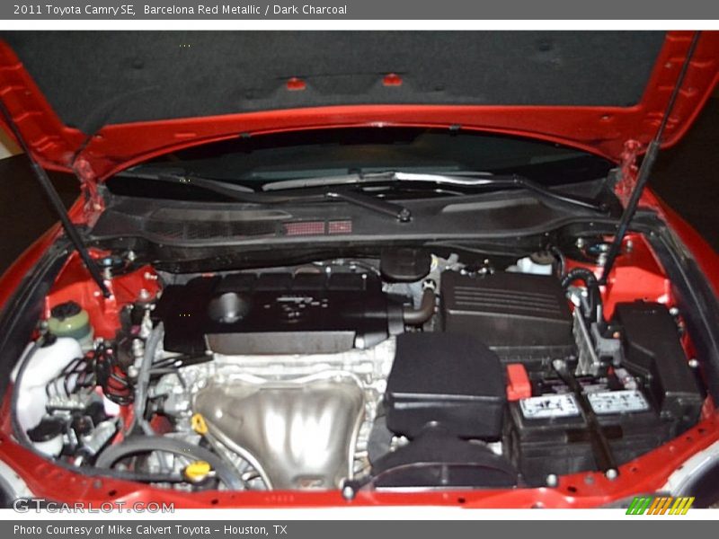 Barcelona Red Metallic / Dark Charcoal 2011 Toyota Camry SE