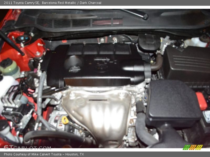 Barcelona Red Metallic / Dark Charcoal 2011 Toyota Camry SE