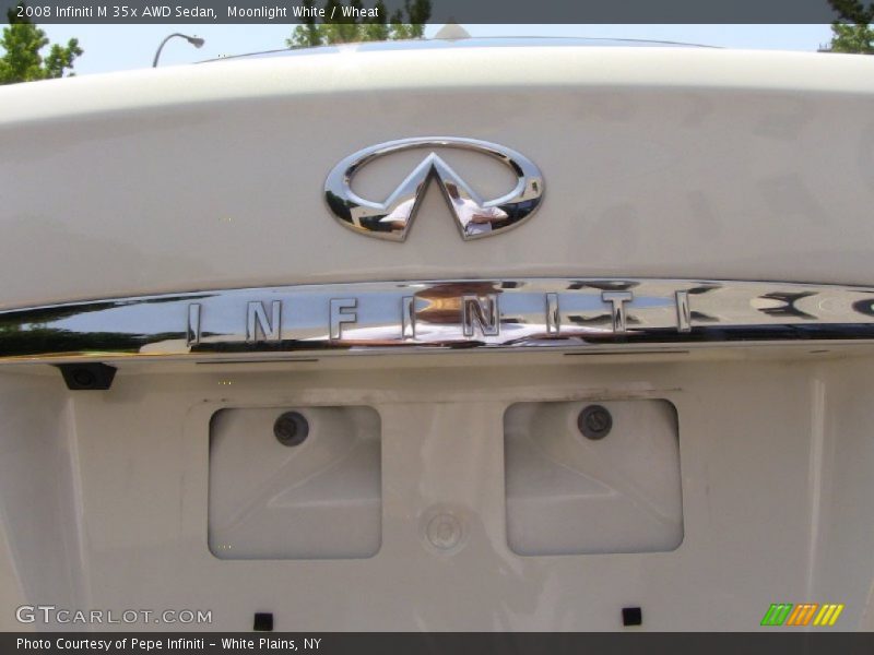 Moonlight White / Wheat 2008 Infiniti M 35x AWD Sedan
