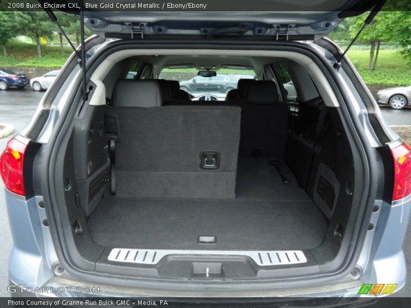 Blue Gold Crystal Metallic / Ebony/Ebony 2008 Buick Enclave CXL