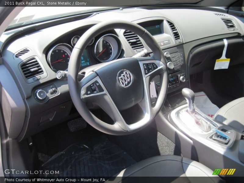 Stone Metallic / Ebony 2011 Buick Regal CXL