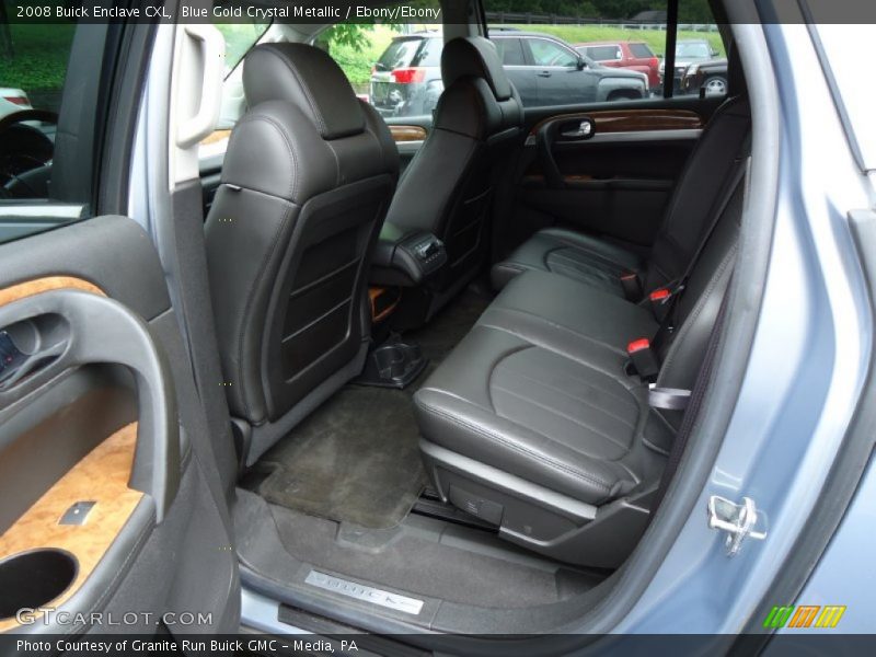 Blue Gold Crystal Metallic / Ebony/Ebony 2008 Buick Enclave CXL