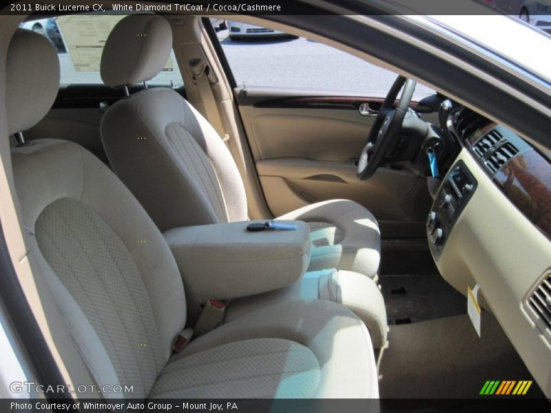 White Diamond TriCoat / Cocoa/Cashmere 2011 Buick Lucerne CX