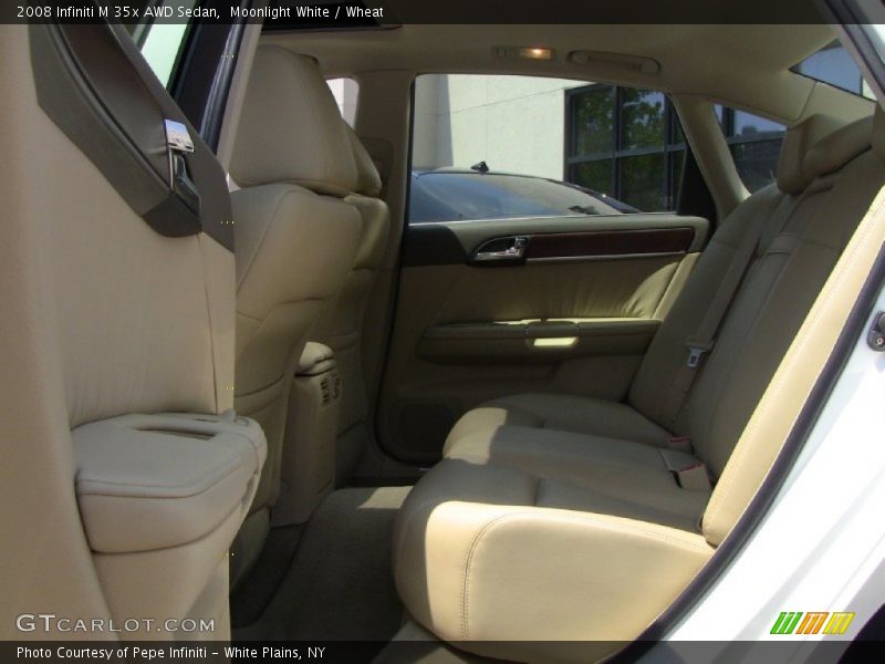 Moonlight White / Wheat 2008 Infiniti M 35x AWD Sedan